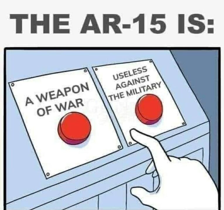 Ar-15 Weapon of war or useless