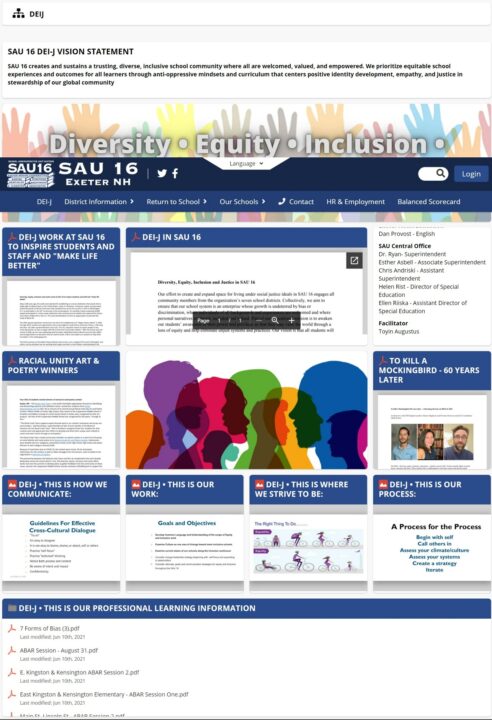 SAU16 DEI-J traning page - now hidden