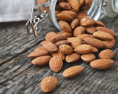 Almonds jar