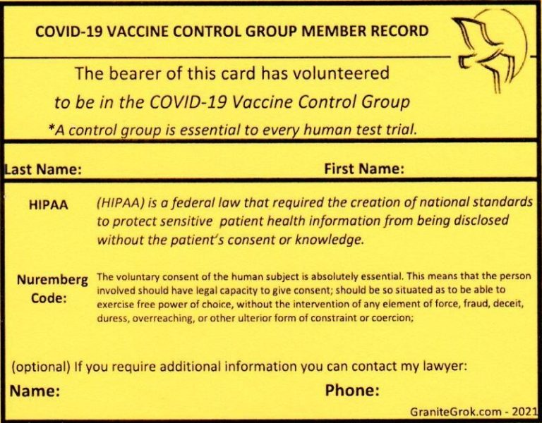 COVID Control Group Passport V30