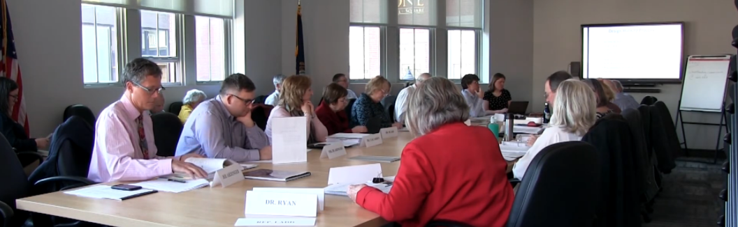 Commission members screen grab