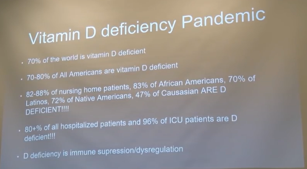 Dr Ryan Cole on COVID treatments slide 3