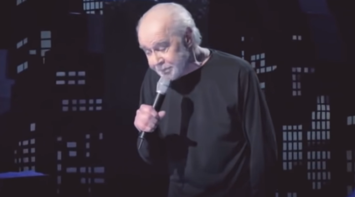 Geroge Carlin YouTube Screen Grab
