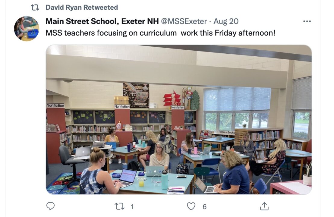 Screen Shot Teachers Exeter