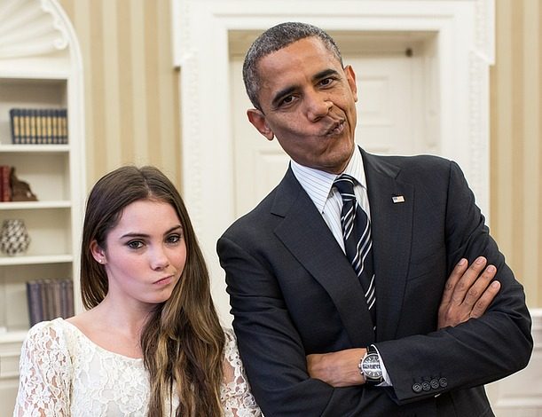 barack-obama-mimics-mckayla-maroney Image by janeb13 from Pixabay