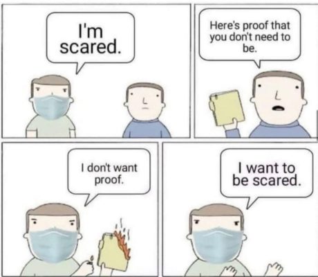 Im scared and I want to be scared