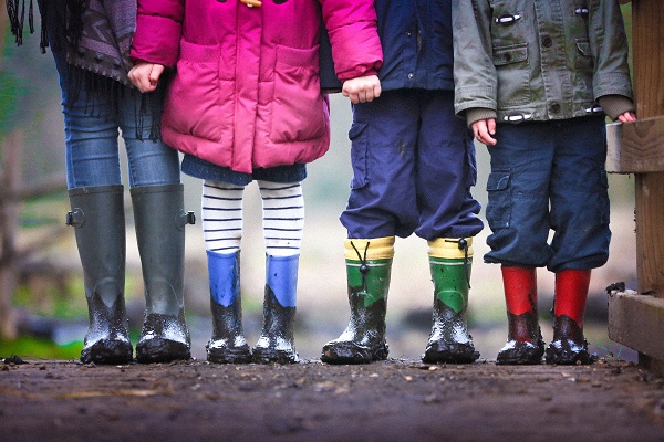 Children rain boots