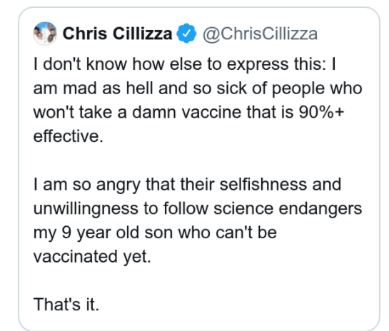 Chris Cilliza on Vax Anger