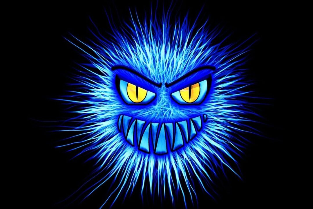 blue monster - virus