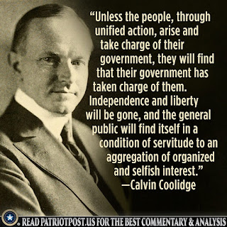 calvin coolidge on servitude