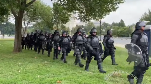 Capitol Police Storm Troopers