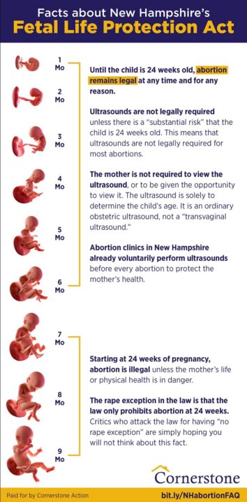 Cornerstone Fetal Life Protection Act infographic