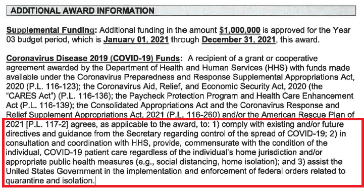 HHS for STD and COVID
