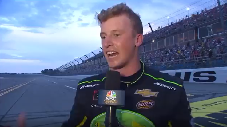 NASCAR Talledega Screen Grab - F joe biden