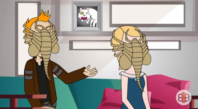 Progressive Couple Facehuggers Babylon Bee