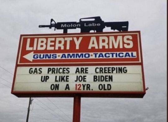 gas prices creeping up