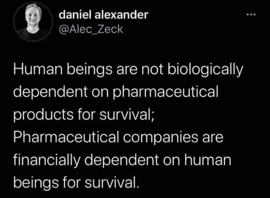 Phramaceitucals and people and dependency