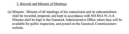 GAC By-Law Article III