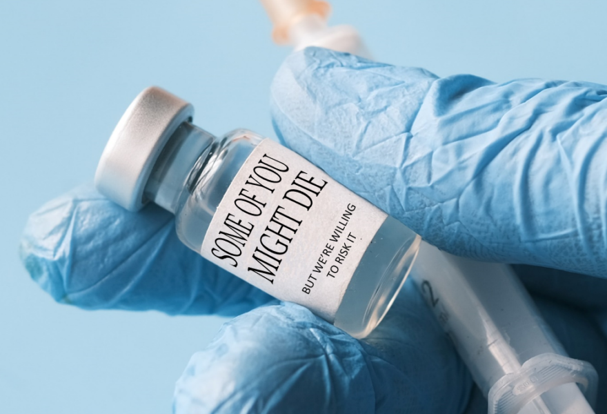 Vial Syringe some of you might die