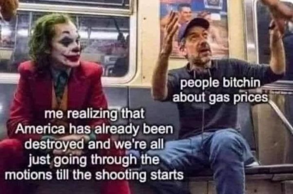 going through the motions until the shooting starts