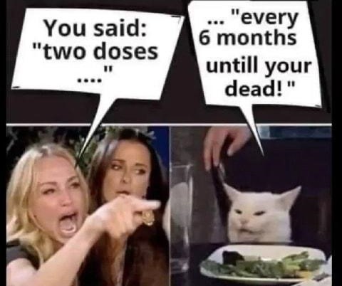 Meme Two shots no every 6 months