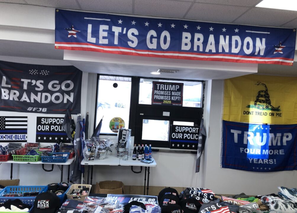 Let's Go Brandon Sore in MA. 2