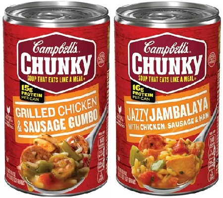 Campbell Chunky Soup Gumbo Jambalaya