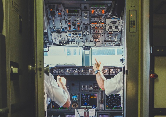 Cockpit pilots Original Photo by NeONBRAND on Unsplash