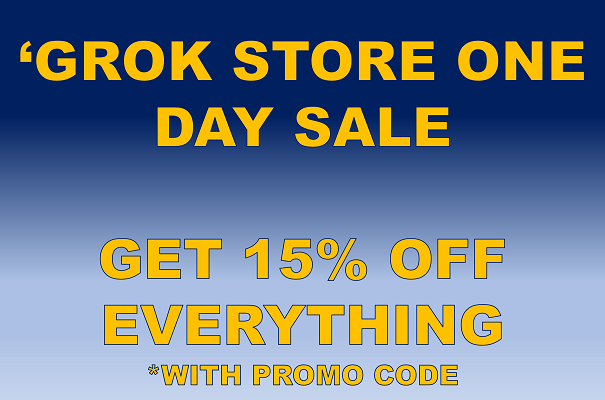 GROK STORE promo for 12-2