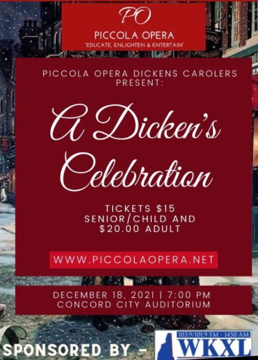 Piccola Opera - A Dicken's Celebration 2021