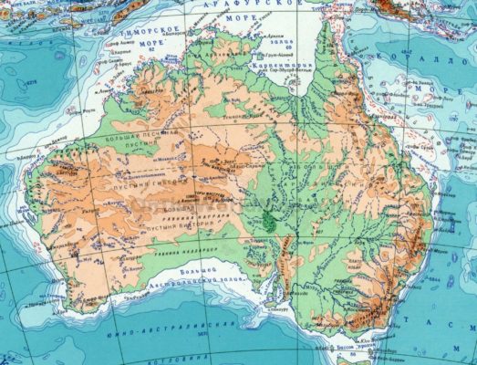 Map of Australia