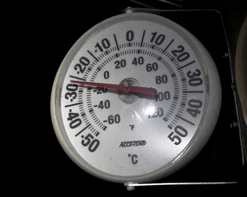 Below zero thermometer thermometer (-27 celsius) by Martin Lopatka OpenVerse is licensed under CC BY-SA 2.0 11967844505_b55e86bb32_b