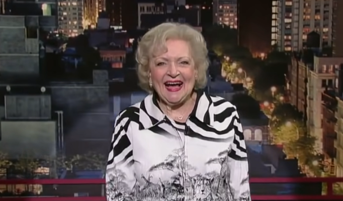 Betty White -David Letterman Show 2011