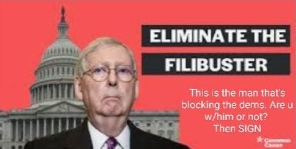 Filibuster petition FI