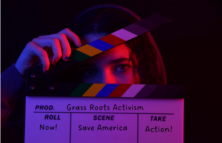 Movie Clappboard Grassroots action Now