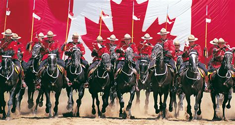 RCMP on horseback