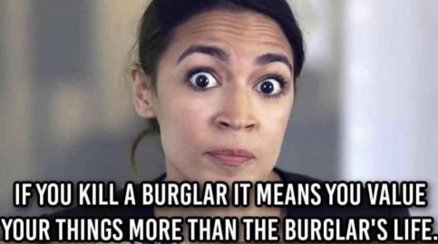 The Wisdom of AOC on burglers 1