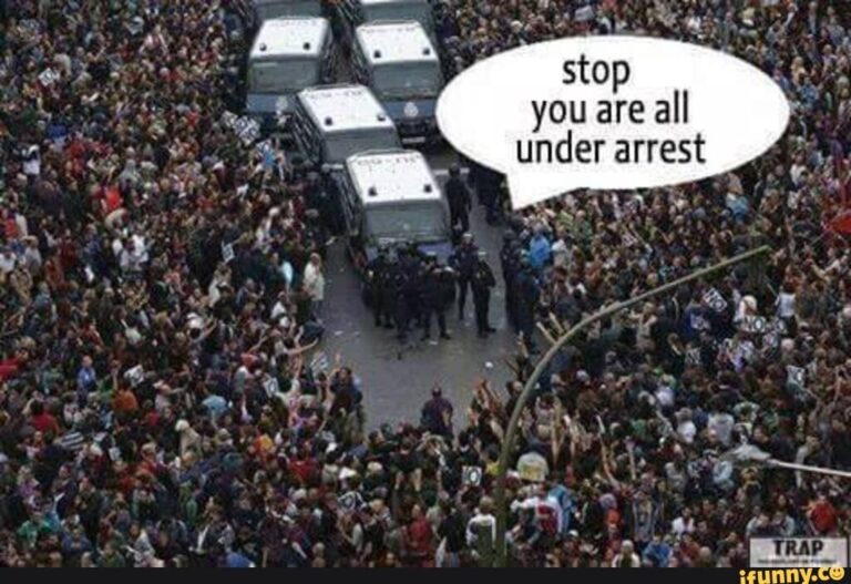 You are all under arrest