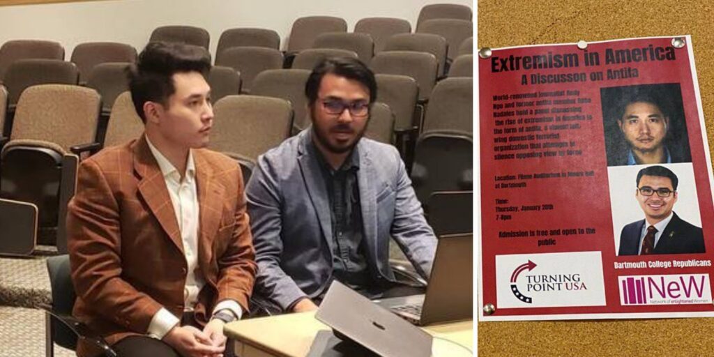 Andy Ngo Chloe Ezzo Dartmouth College Republicans