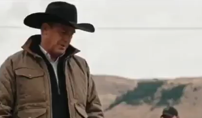 John Dutton Yellowstone - Screen grab