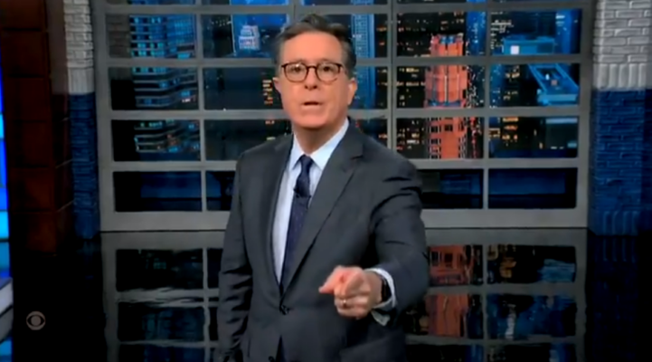 Stephen Colbert Twitter Screen grab