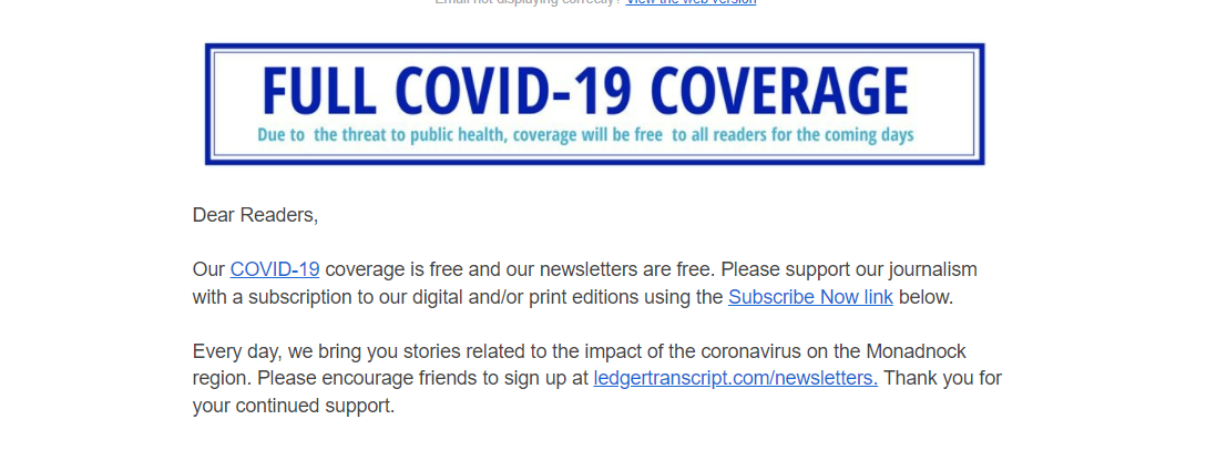 That Lying Ledger Transcript Covid 19 coverage