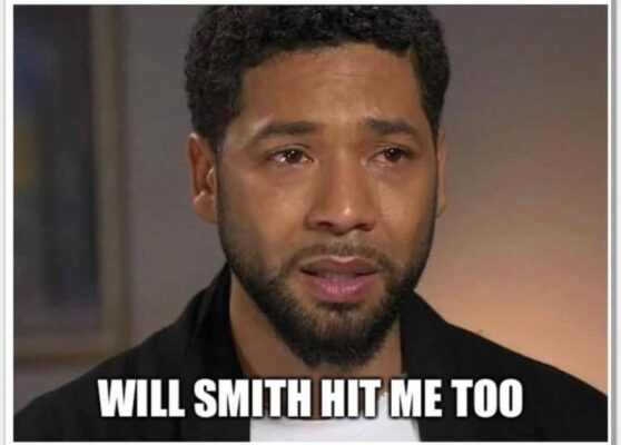 Jussie Smollett Will Smith Hit Me too