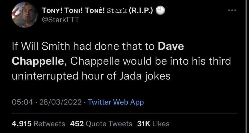 Will Smith Oscars Jada Meme