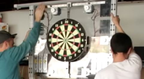 Automated Dartboard Mark Roper YouTube screenshot