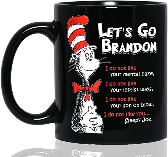 Conservative Cat in the Hat Coffee Mug