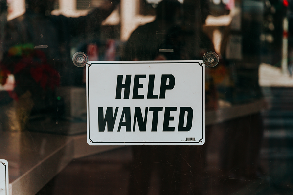 Help Wanted Photo by Nathan Dumlao on Unsplash