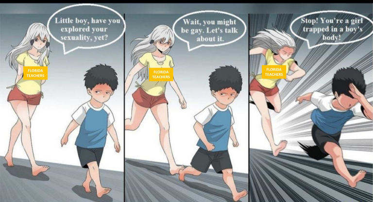 Teachers trying to groom little kids HT Reddit and iFunny