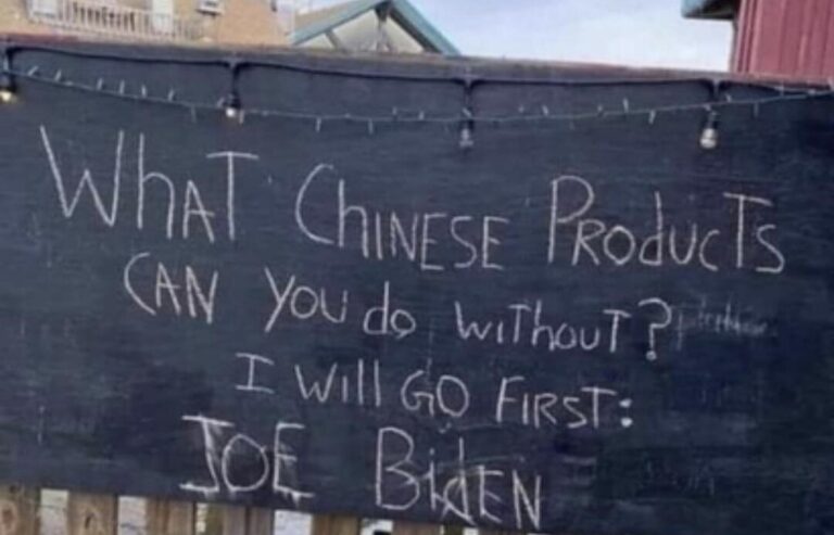 Chinese Products - Joe Biden