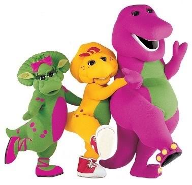 Barney the Purple Dinosaur from Clip-art Library
